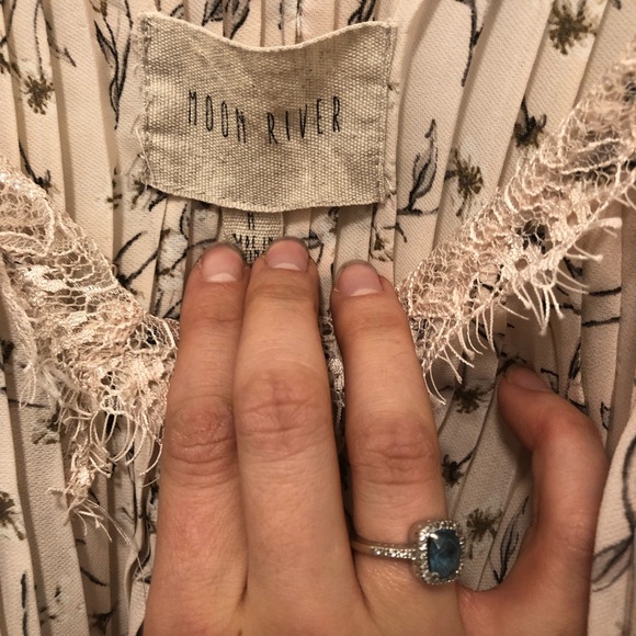 Boho Cold Shoulder Blouse - Picture 8 of 8